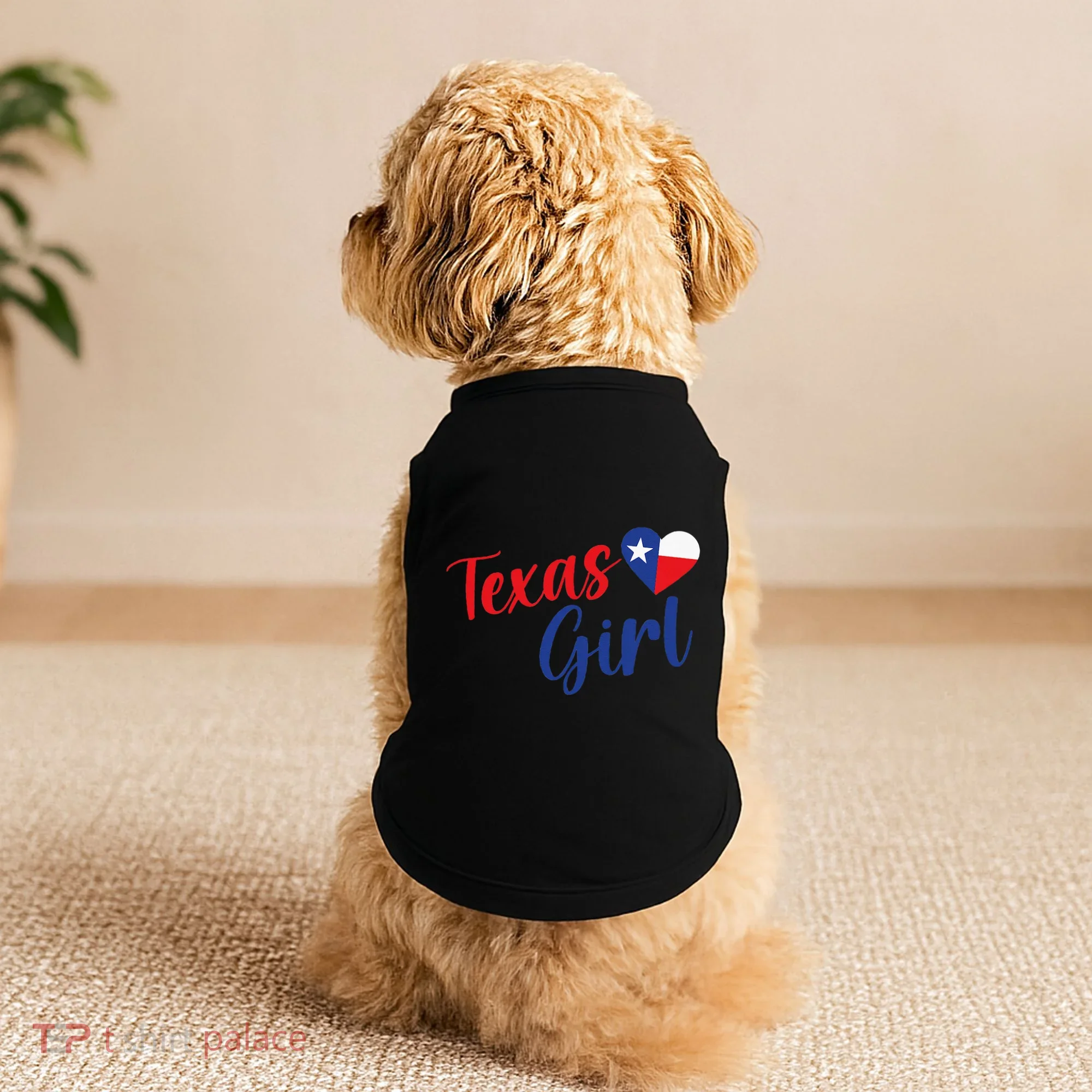 Texas Pride Cute Home State Texas Doggie Tank
