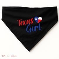 Texas Pride Cute Home State Texas USA-Made Doggie Bandana thumb 0