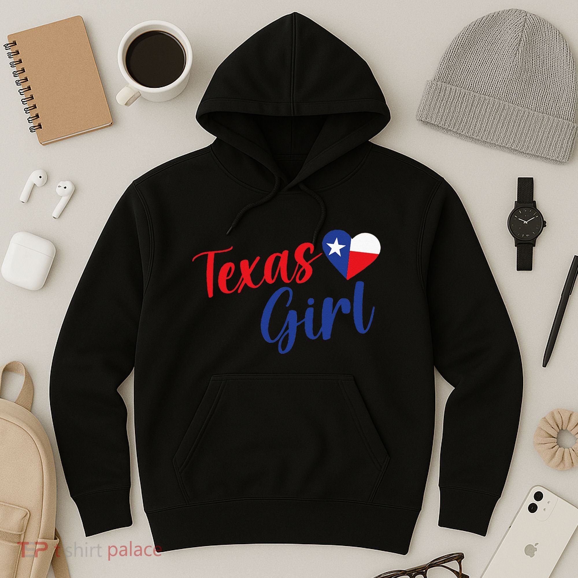 Texas Pride Cute Home State Texas Hoodie
