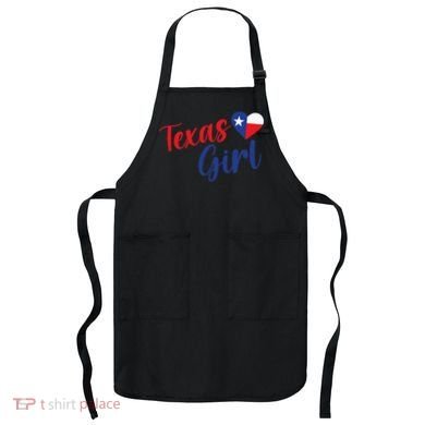 Texas Pride Cute Home State Texas Apron