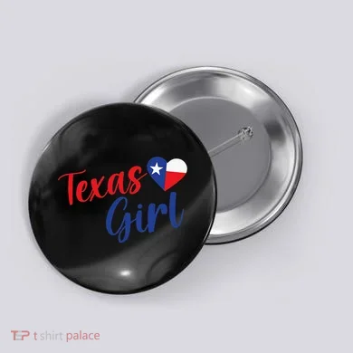 Texas Pride Cute Home State Texas Button