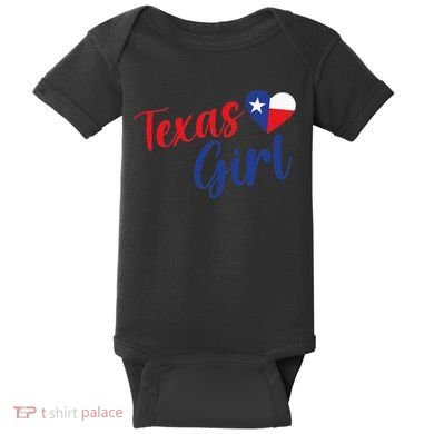 Texas Pride Cute Home State Texas Baby Bodysuit