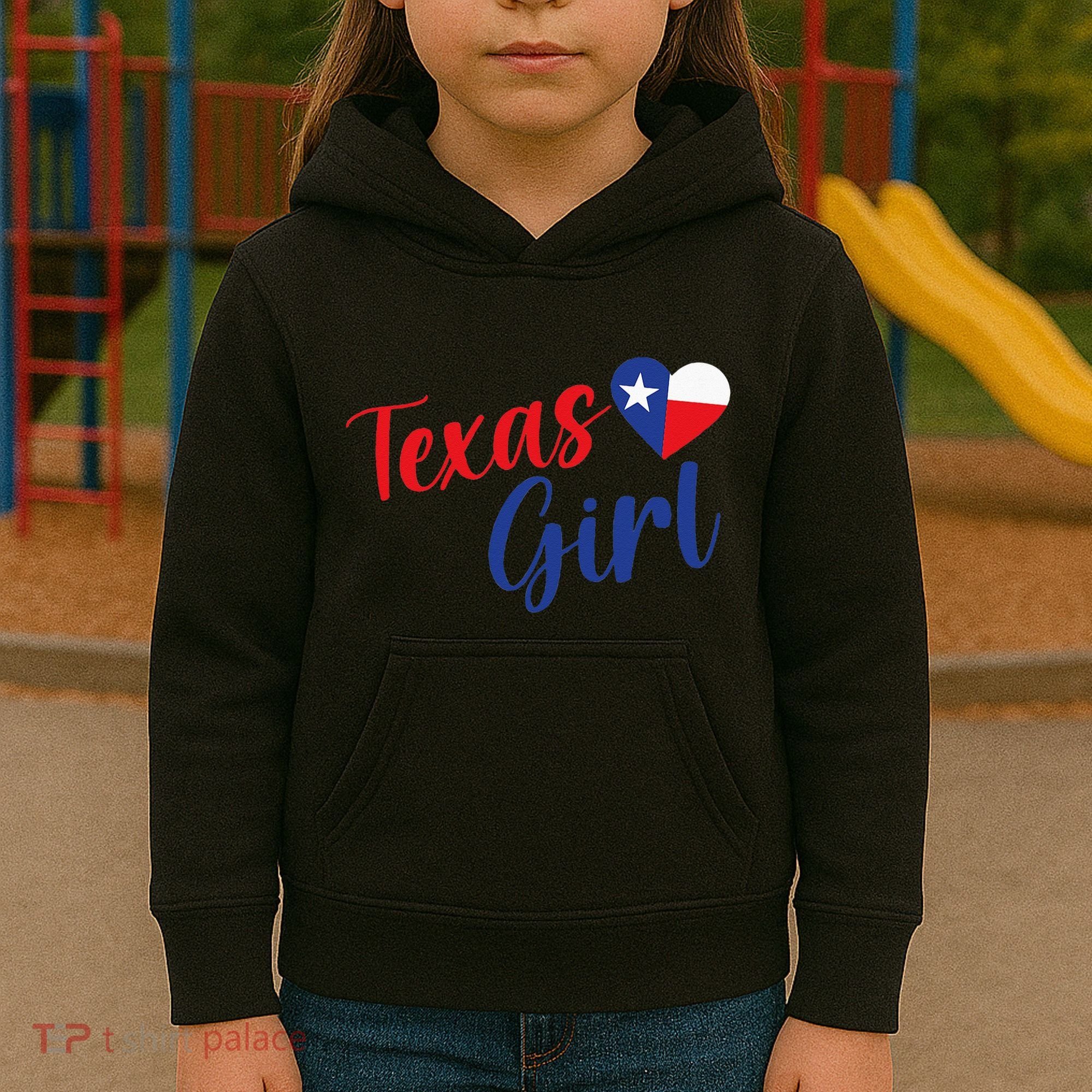 Texas Pride Cute Home State Texas Kids Hoodie
