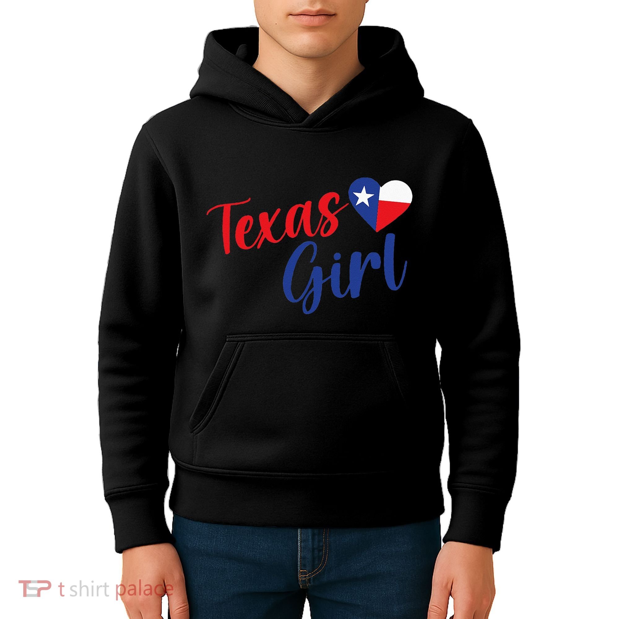 Texas Pride Cute Home State Texas Kids Hoodie