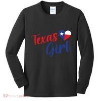 Texas Pride Cute Home State Texas Kids Long Sleeve Shirt thumb 0