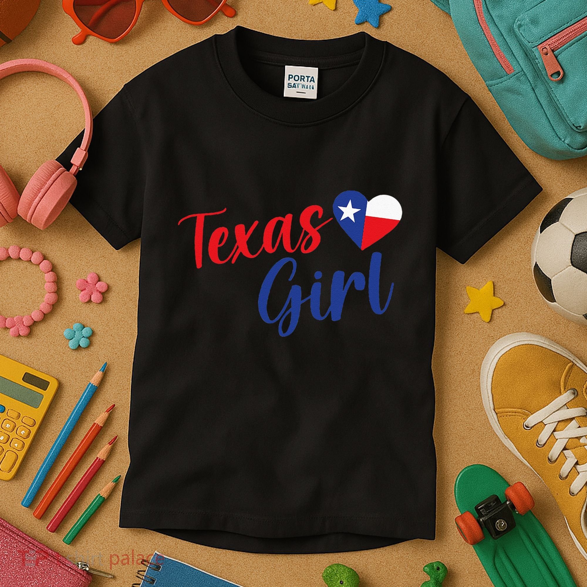 Texas Pride Cute Home State Texas Kids T-Shirt