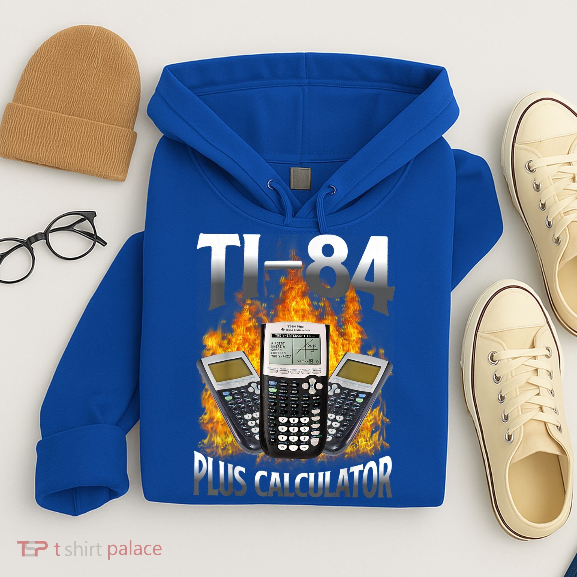 Ti84 Plus Calculator Funny Math Teacher Hoodie