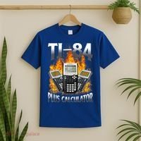 Ti84 Plus Calculator Funny Math Teacher T-Shirt thumb 2