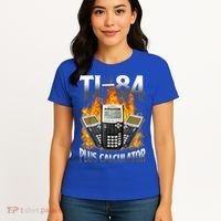 Ti84 Plus Calculator Funny Math Teacher Women's T-Shirt thumb 4