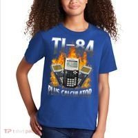 Ti84 Plus Calculator Funny Math Teacher Kids T-Shirt thumb 2