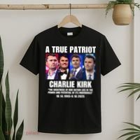 True Patriot Charlie Kirk Support American Values T-Shirt thumb 2