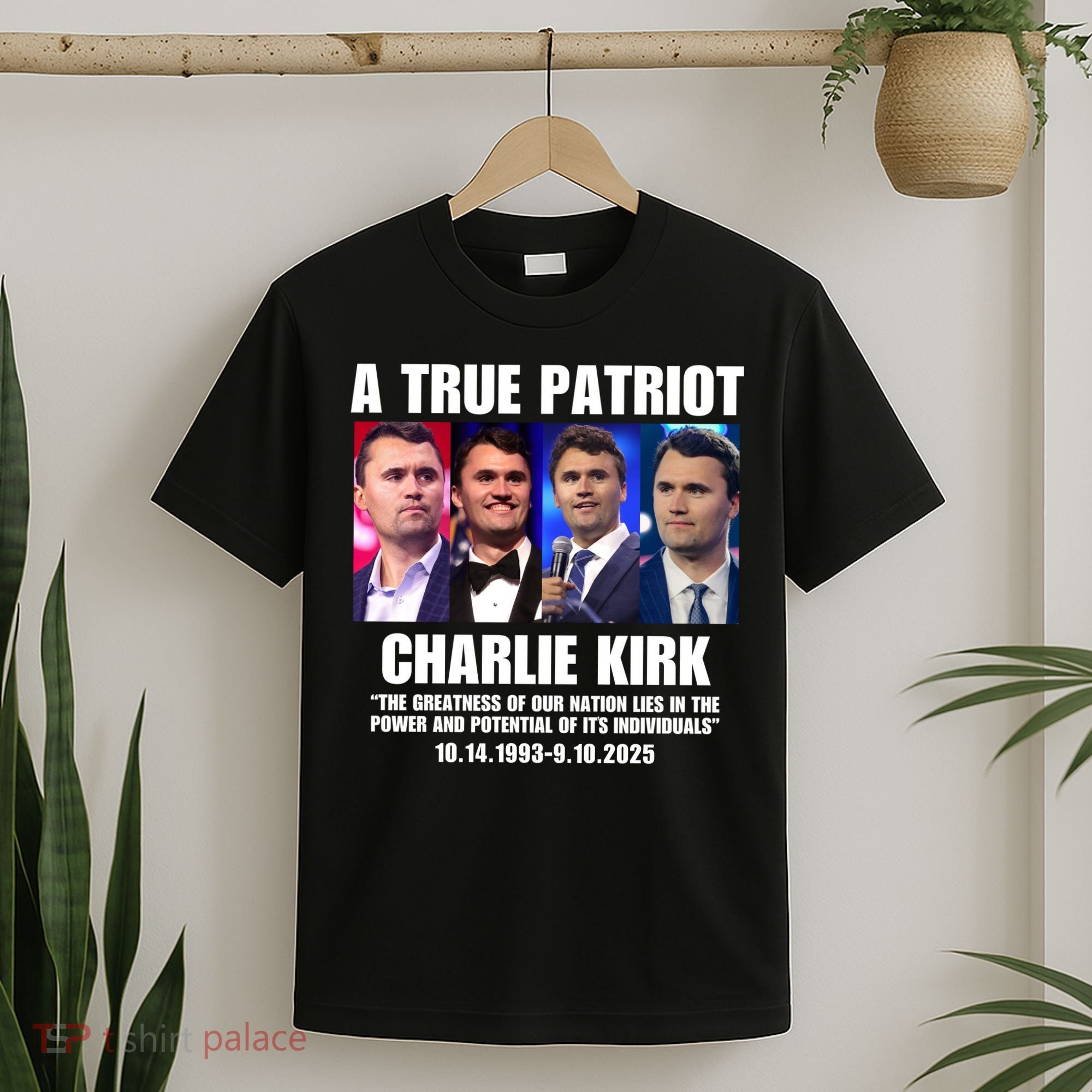 True Patriot Charlie Kirk Support American Values T-Shirt