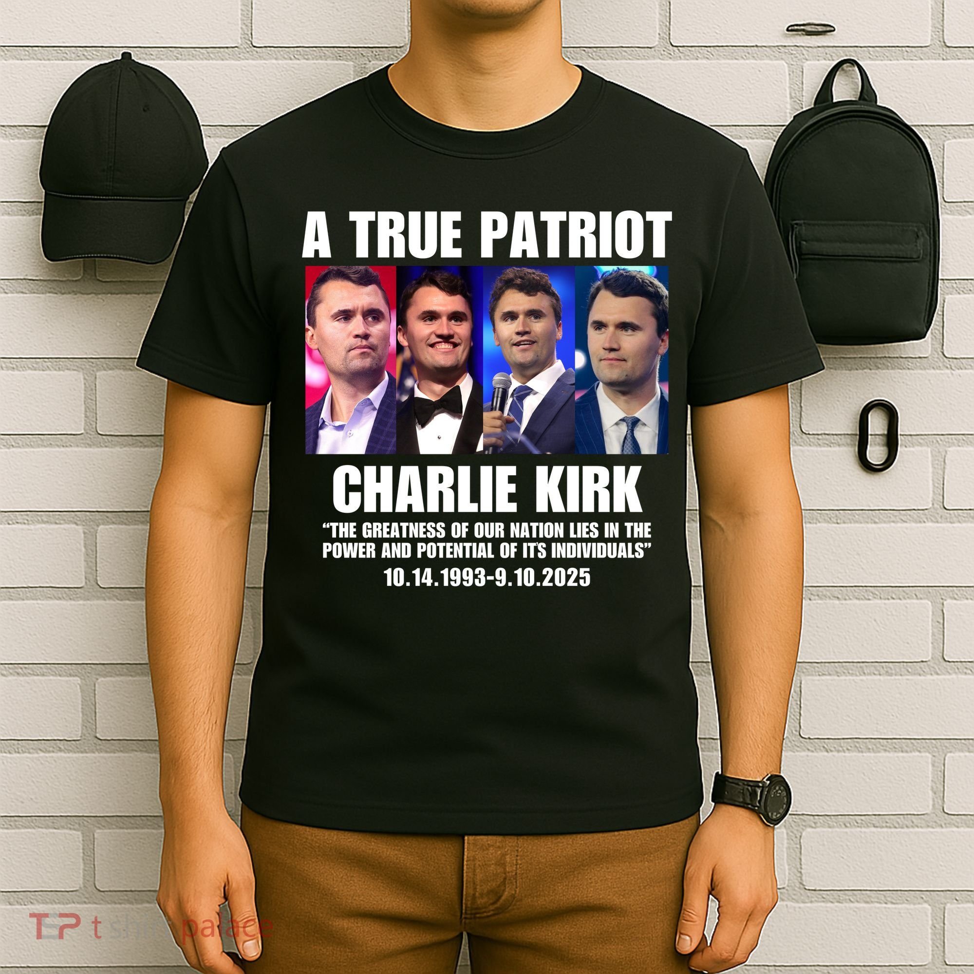 True Patriot Charlie Kirk Support American Values T-Shirt