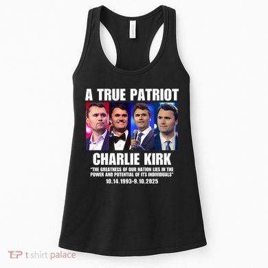 True Patriot Charlie Kirk Support American Values Women's Tank Top