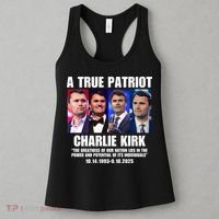 True Patriot Charlie Kirk Support American Values Women's Tank Top thumb 3