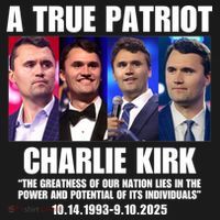 True Patriot Charlie Kirk Support American Values Baby Bodysuit thumb 2