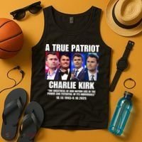 True Patriot Charlie Kirk Support American Values Tank Top thumb 4