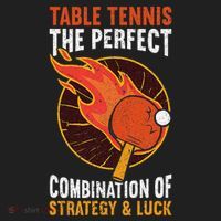 The Perfect Combination Of Strategy & Luck Fun Table Tennis Hat thumb 2