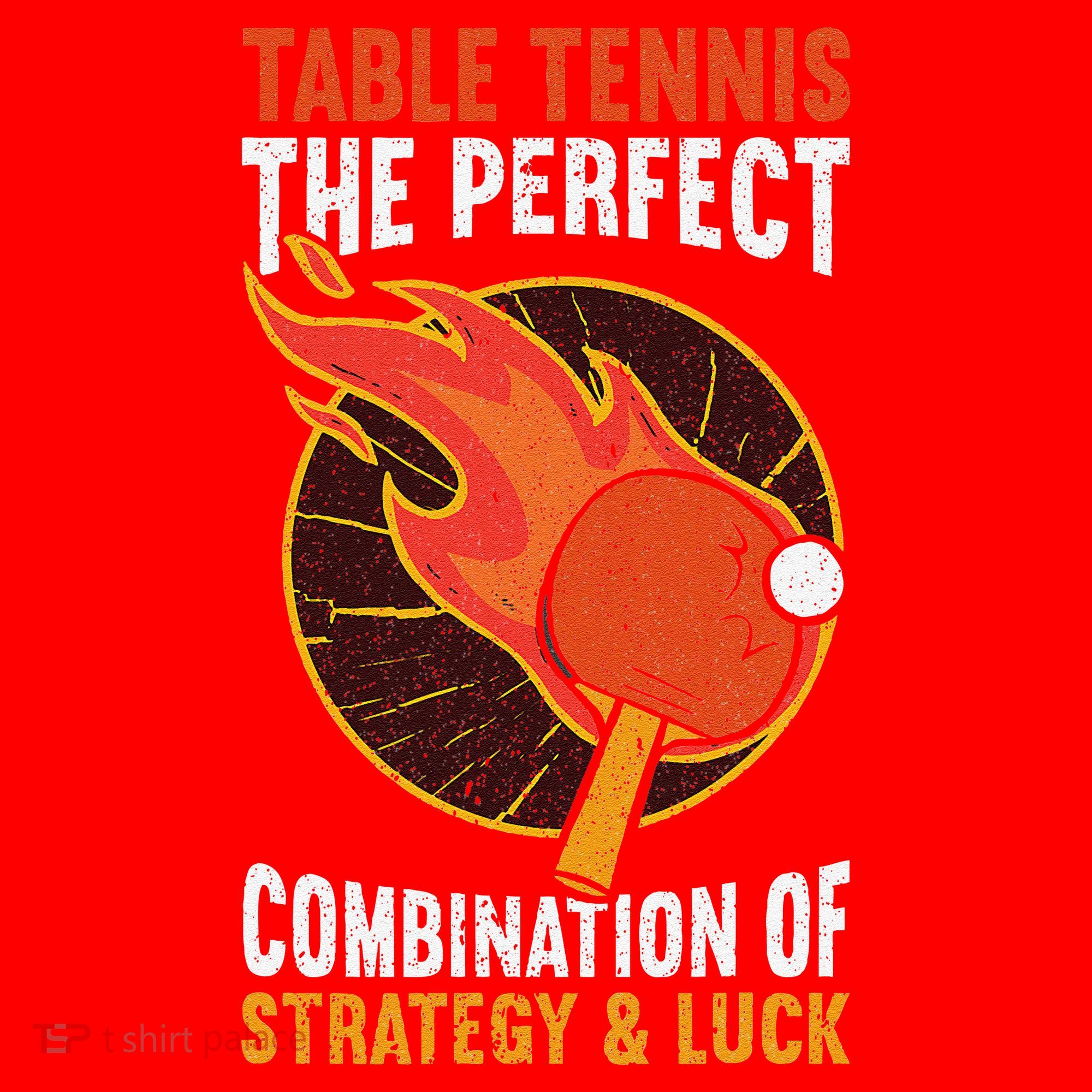 The Perfect Combination Of Strategy & Luck Fun Table Tennis Santa Hat