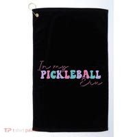 Trendy Pickleball Coach With Saying In My Pickleball Era Great Gift Golf Towel thumb 0