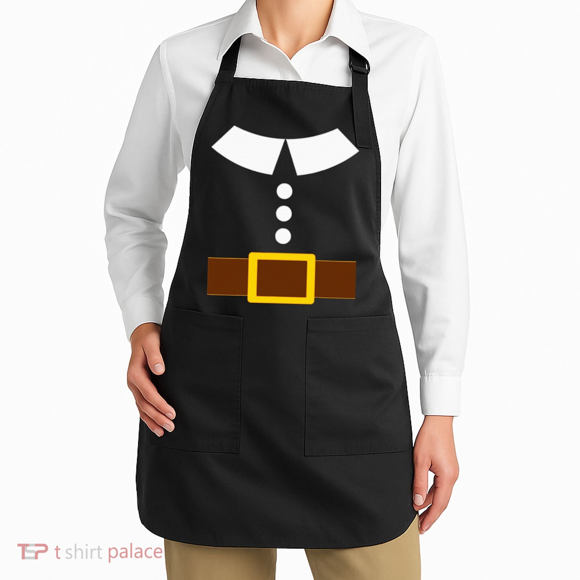 Thanksgiving Pilgrim Costume Turkey Day Apron