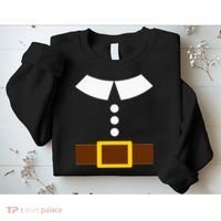 Thanksgiving Pilgrim Costume Turkey Day Sweatshirt thumb 2