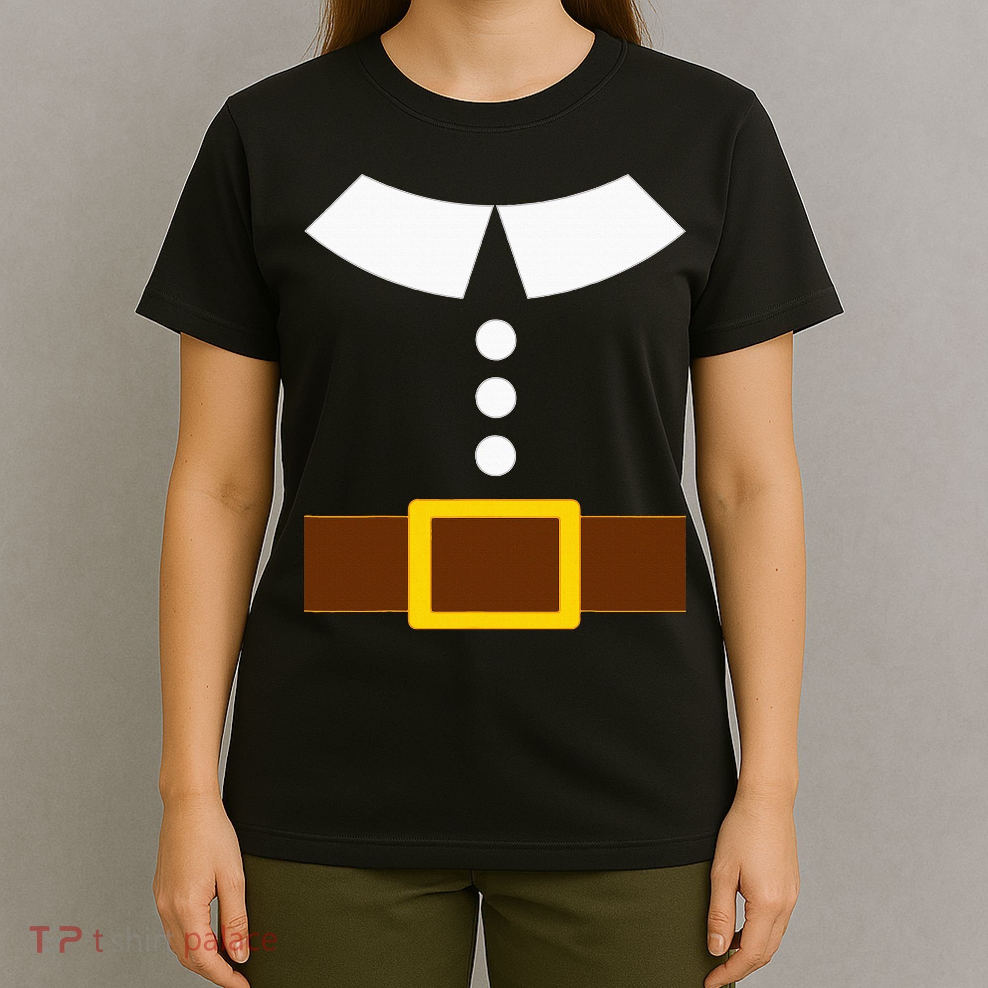 Thanksgiving Pilgrim Costume Turkey Day T-Shirt