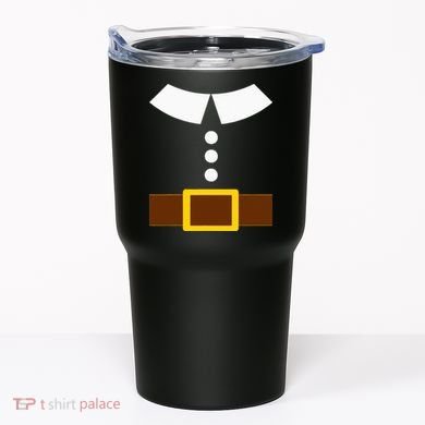 Thanksgiving Pilgrim Costume Turkey Day Tumbler