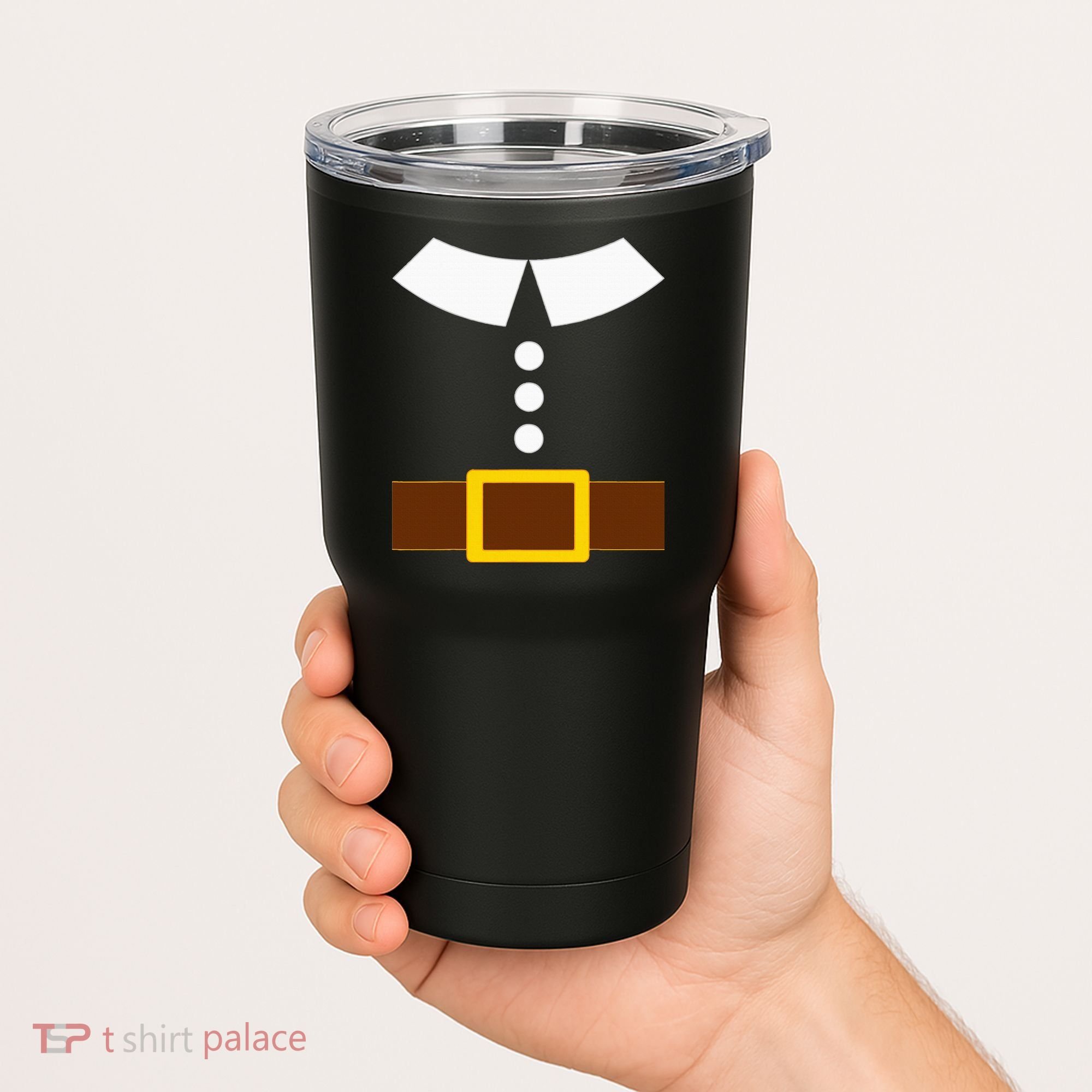 Thanksgiving Pilgrim Costume Turkey Day Tumbler
