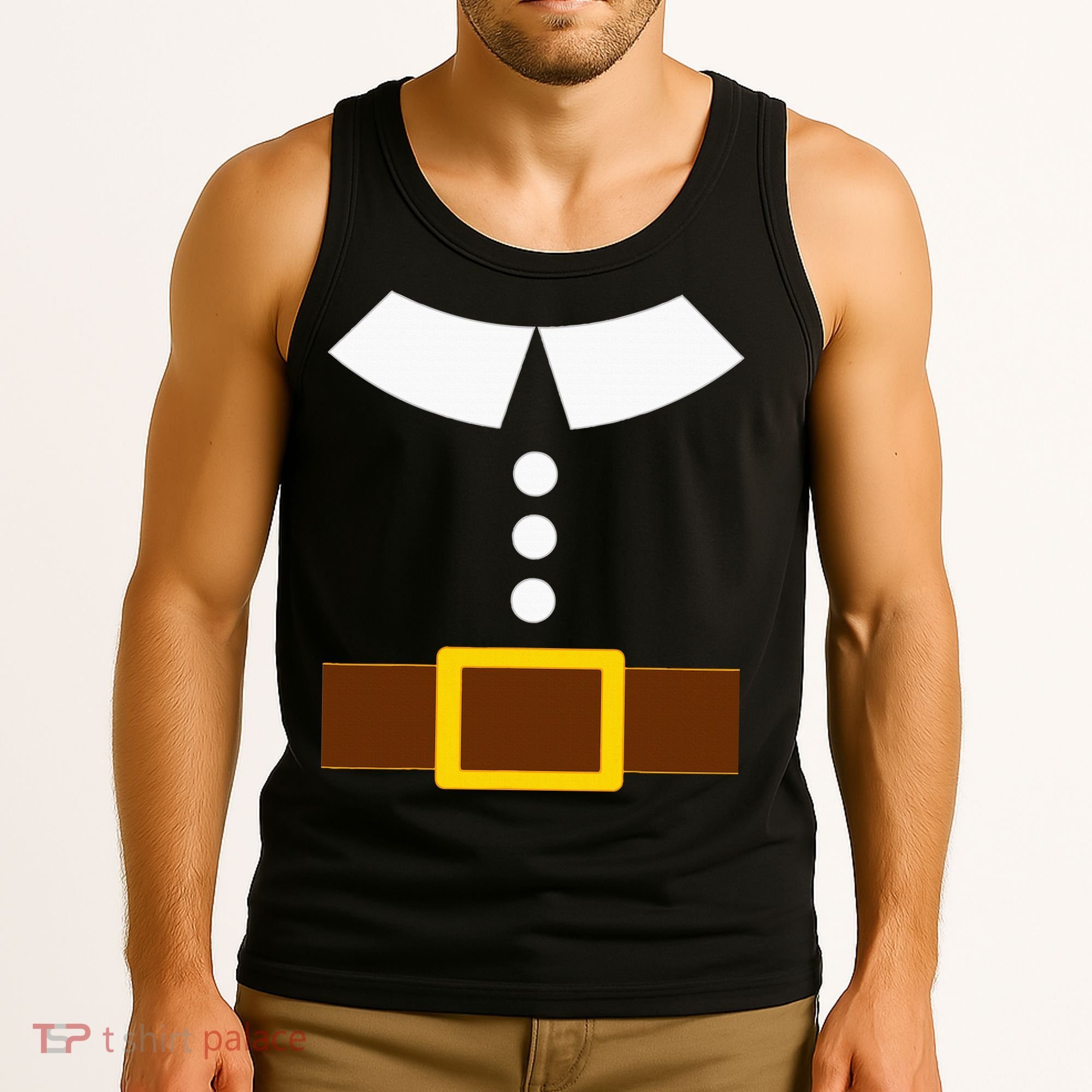 Thanksgiving Pilgrim Costume Turkey Day Tank Top