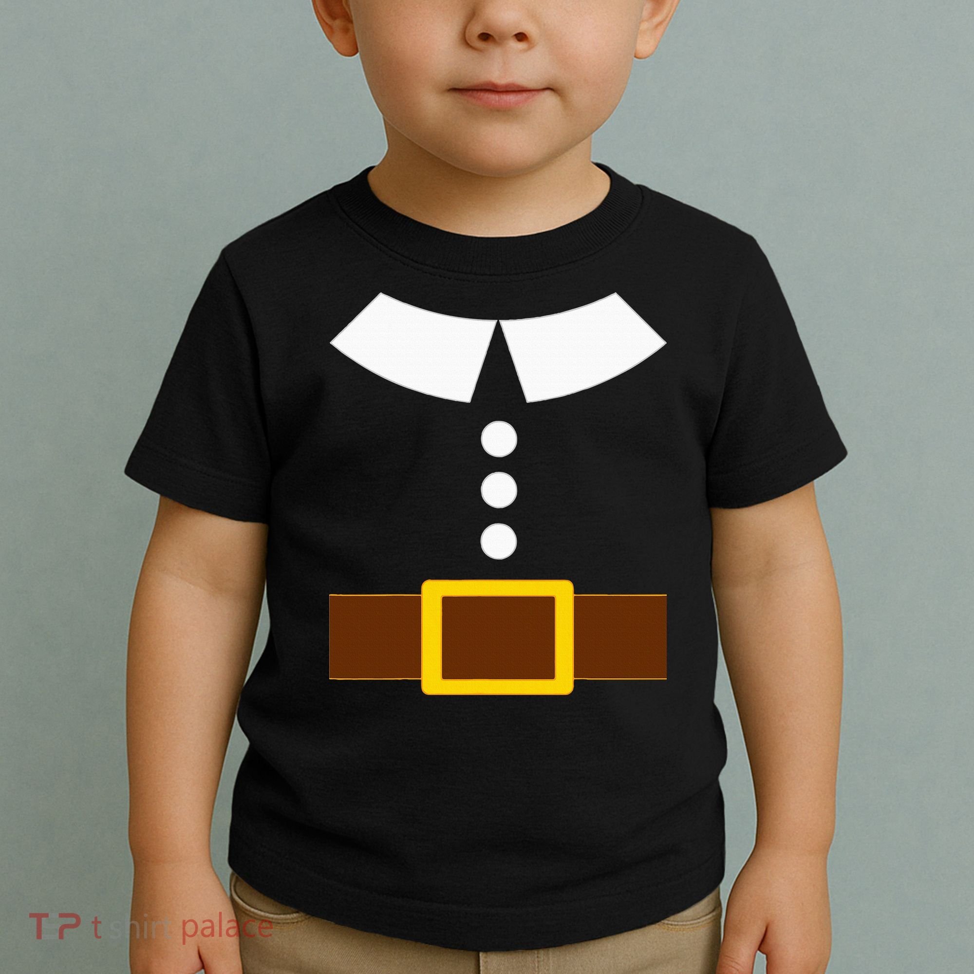 Thanksgiving Pilgrim Costume Turkey Day Toddler T-Shirt