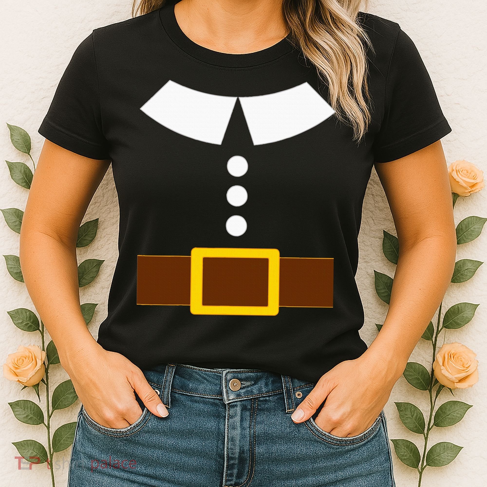 Thanksgiving Pilgrim Costume Turkey Day Women's T-Shirt