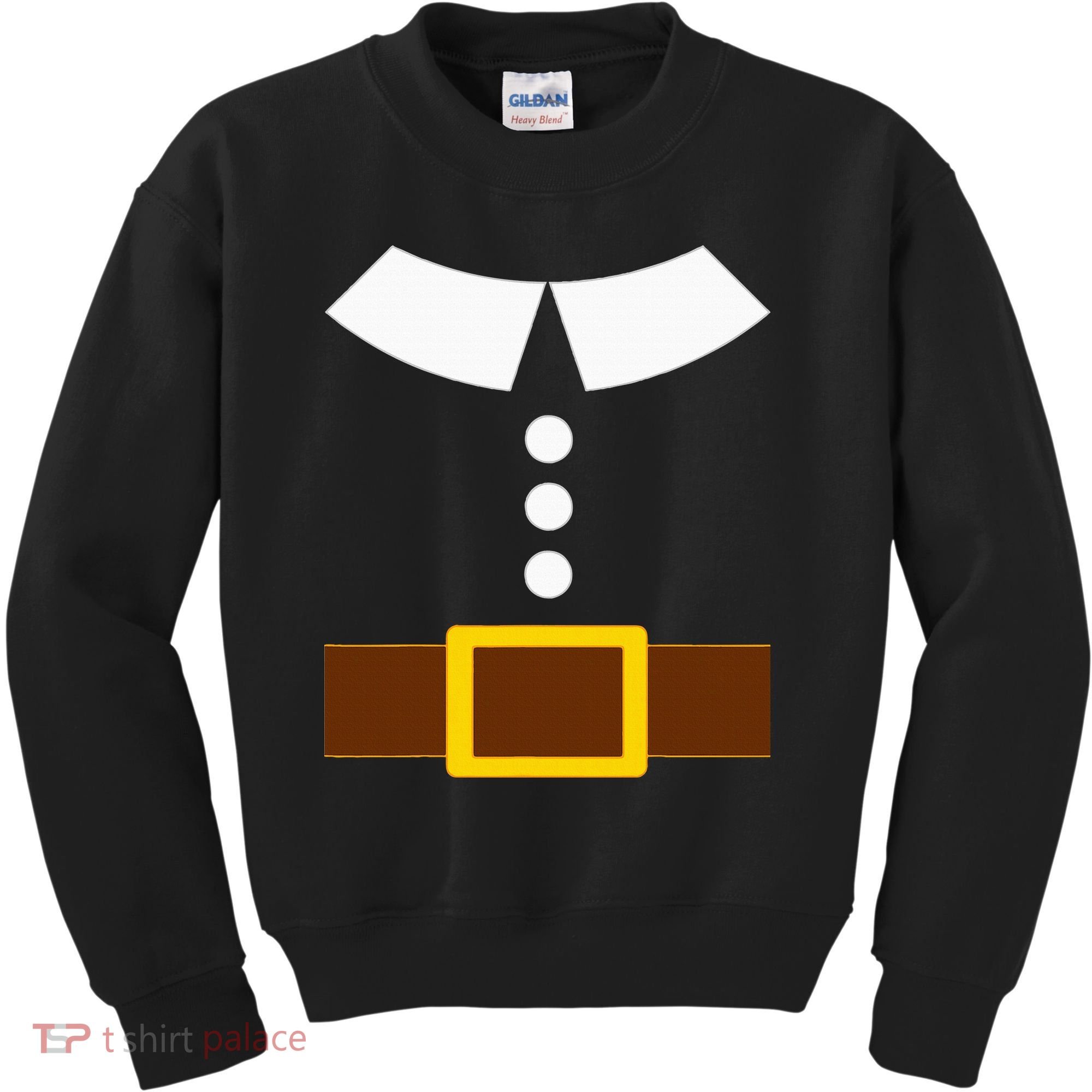 Thanksgiving Pilgrim Costume Turkey Day Kids Sweatshirt