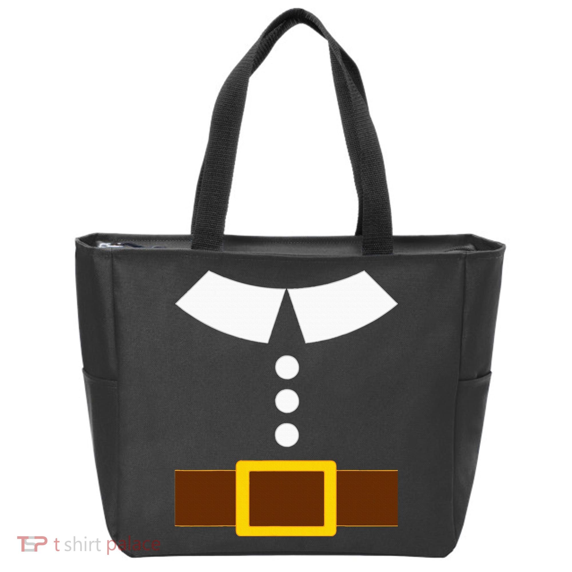 Thanksgiving Pilgrim Costume Turkey Day Tote Bag