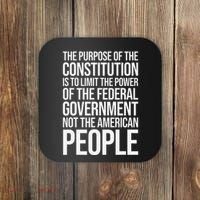The Purpose Constitution Is Limit Power Of The Federal Coaster thumb 0