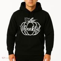 Thankful Pumpkin Cute Cozy Hoodie thumb 2