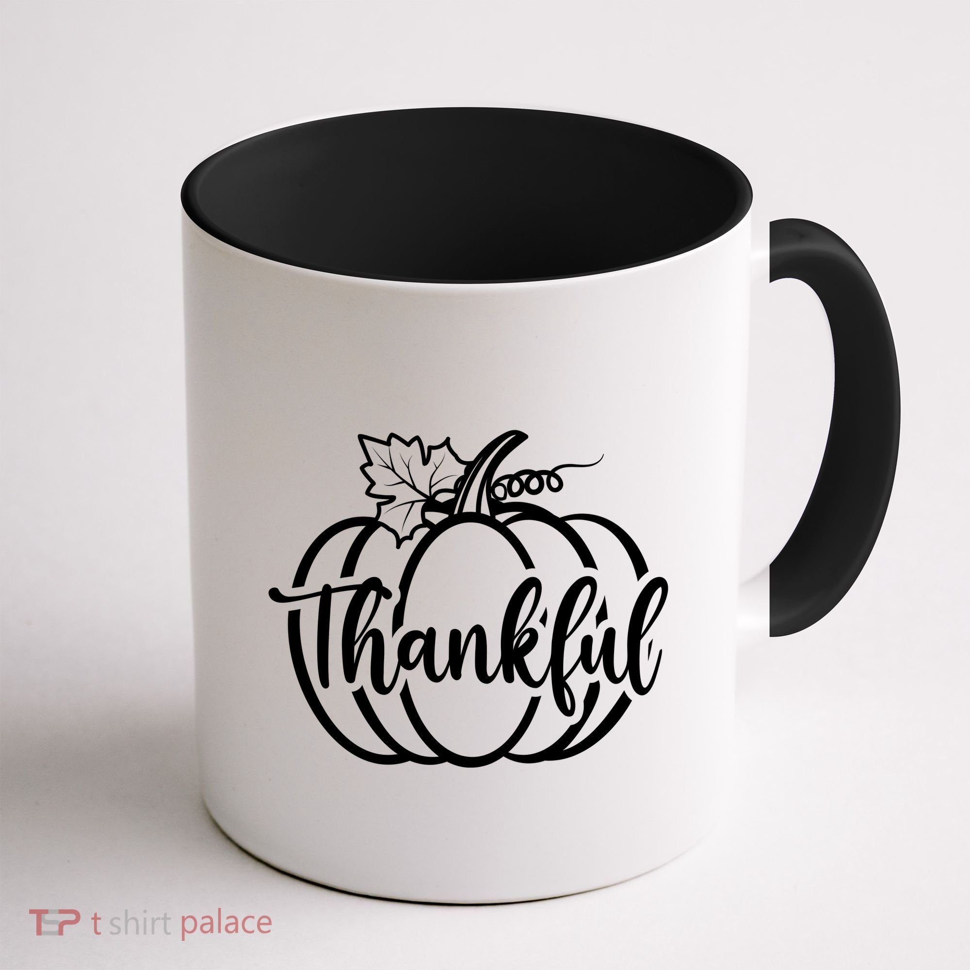 Thankful Pumpkin Cute Cozy Coffee Mug