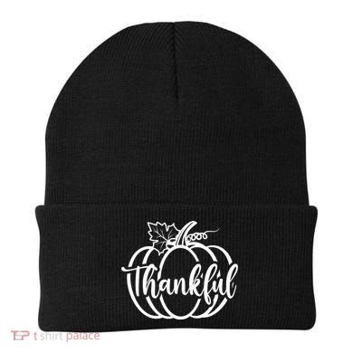 Thankful Pumpkin Cute Cozy Beanie