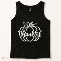 Thankful Pumpkin Cute Cozy Tank Top thumb 2