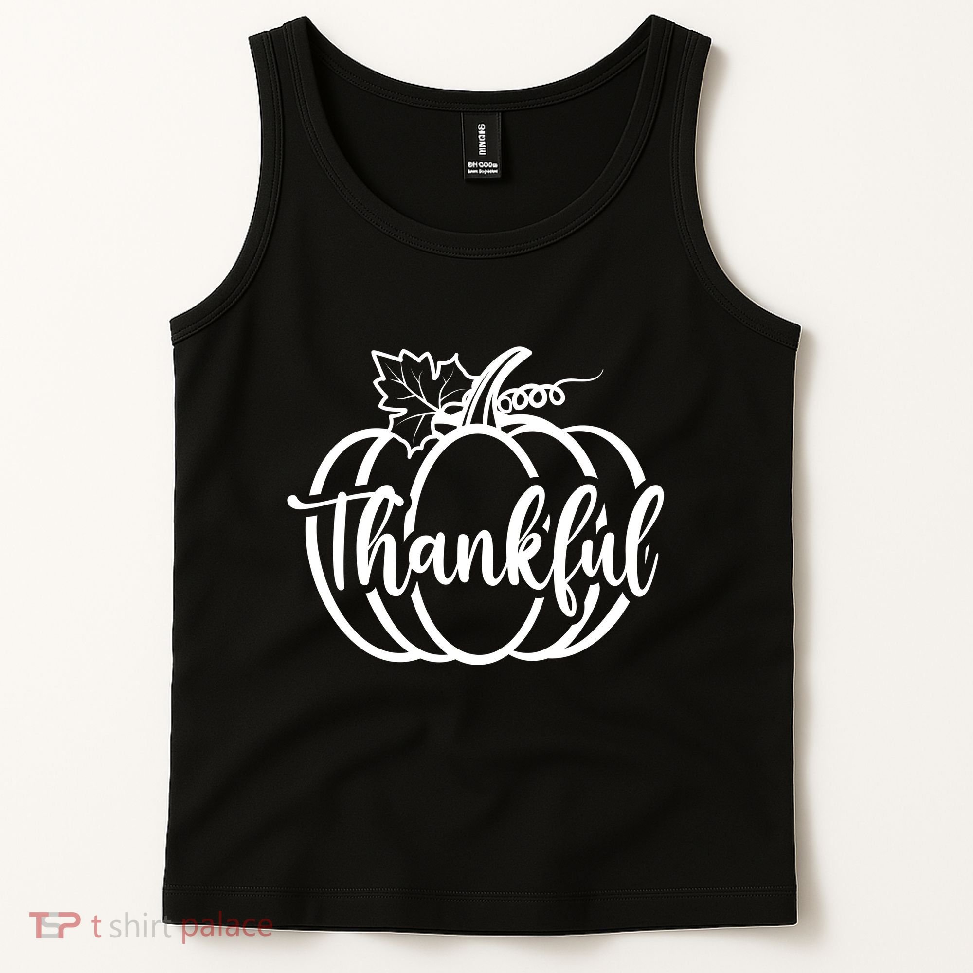 Thankful Pumpkin Cute Cozy Tank Top