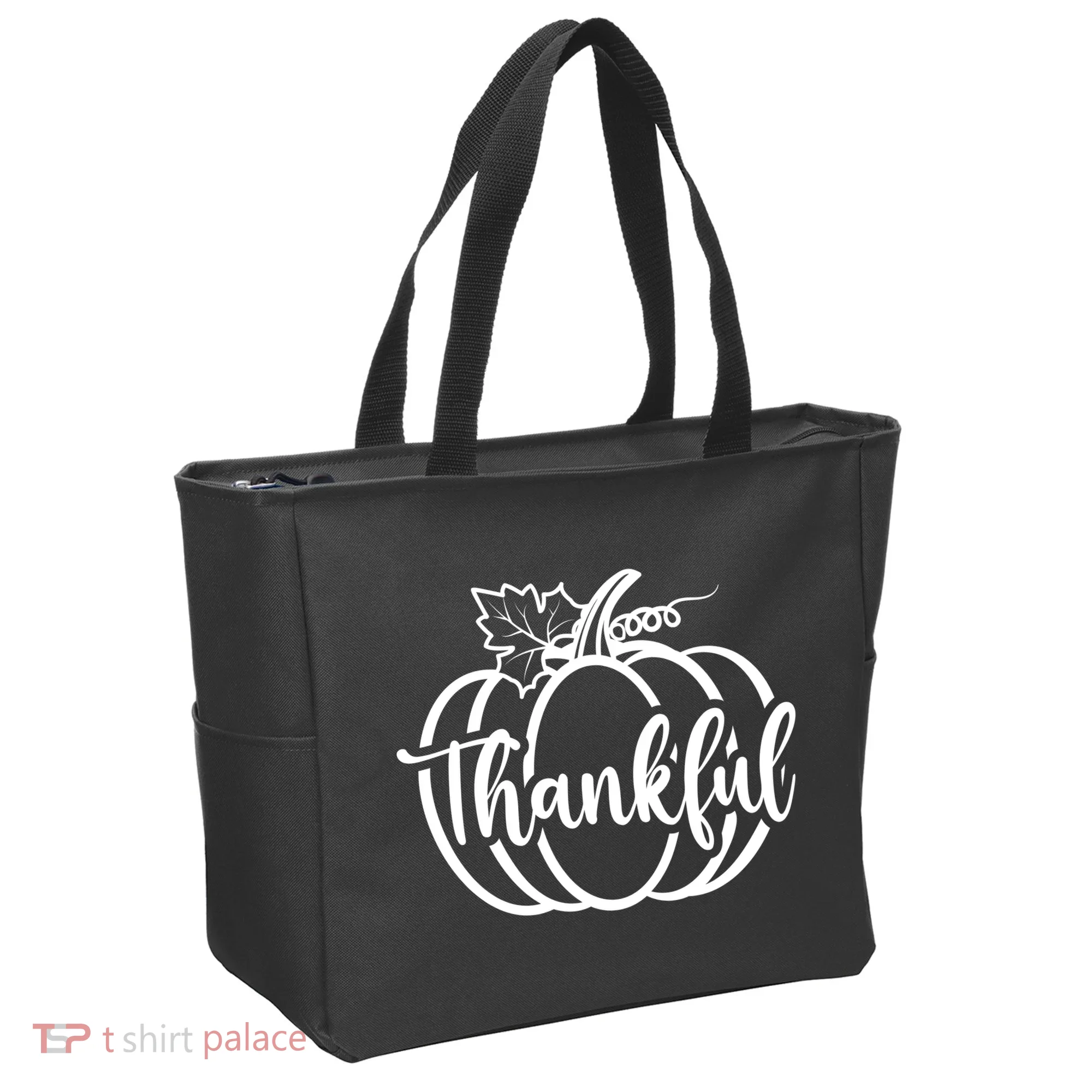 Thankful Pumpkin Cute Cozy Tote Bag