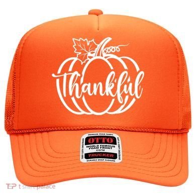 Thankful Pumpkin Cute Cozy Hat