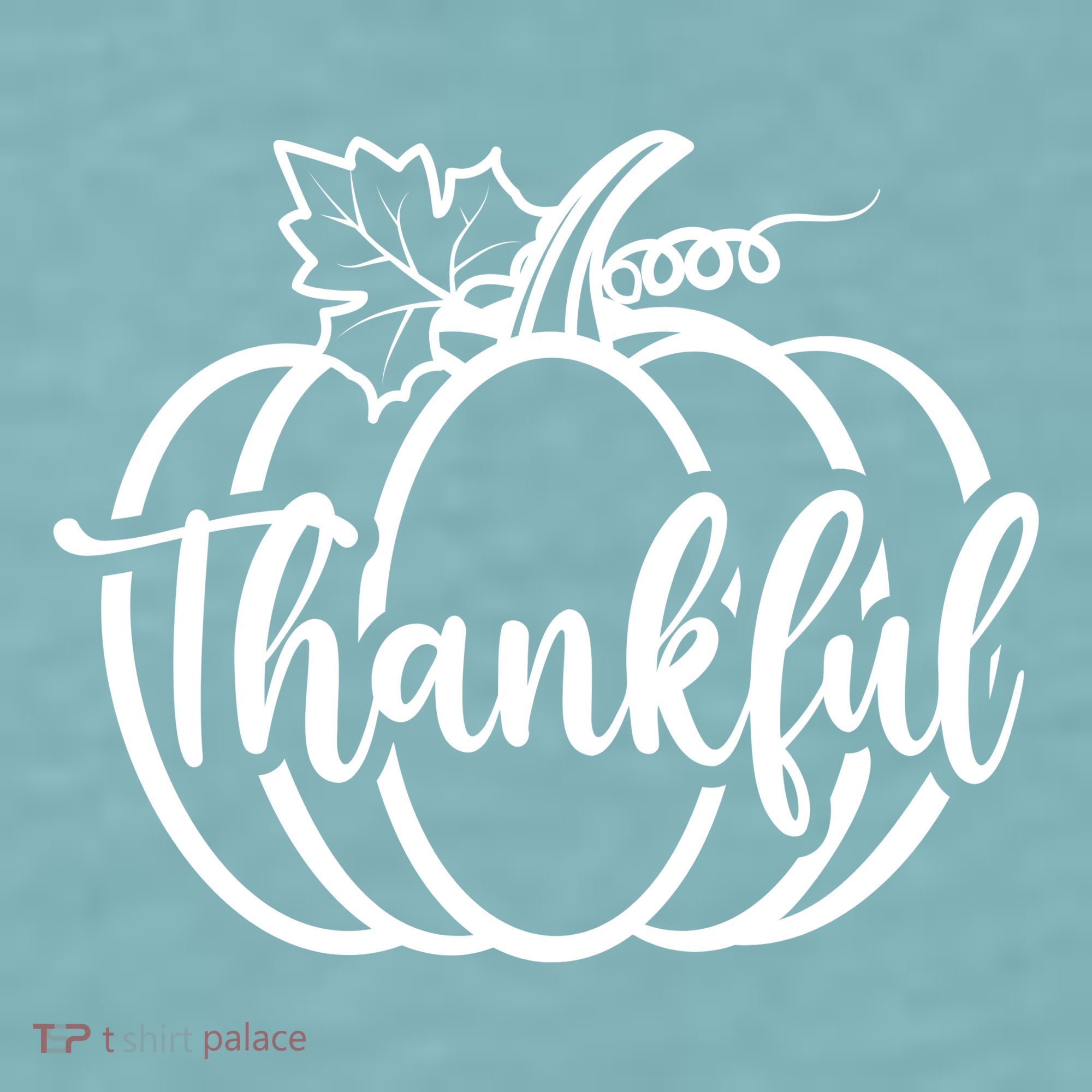 Thankful Pumpkin Cute Cozy Sueded Cloud Jersey T-Shirt