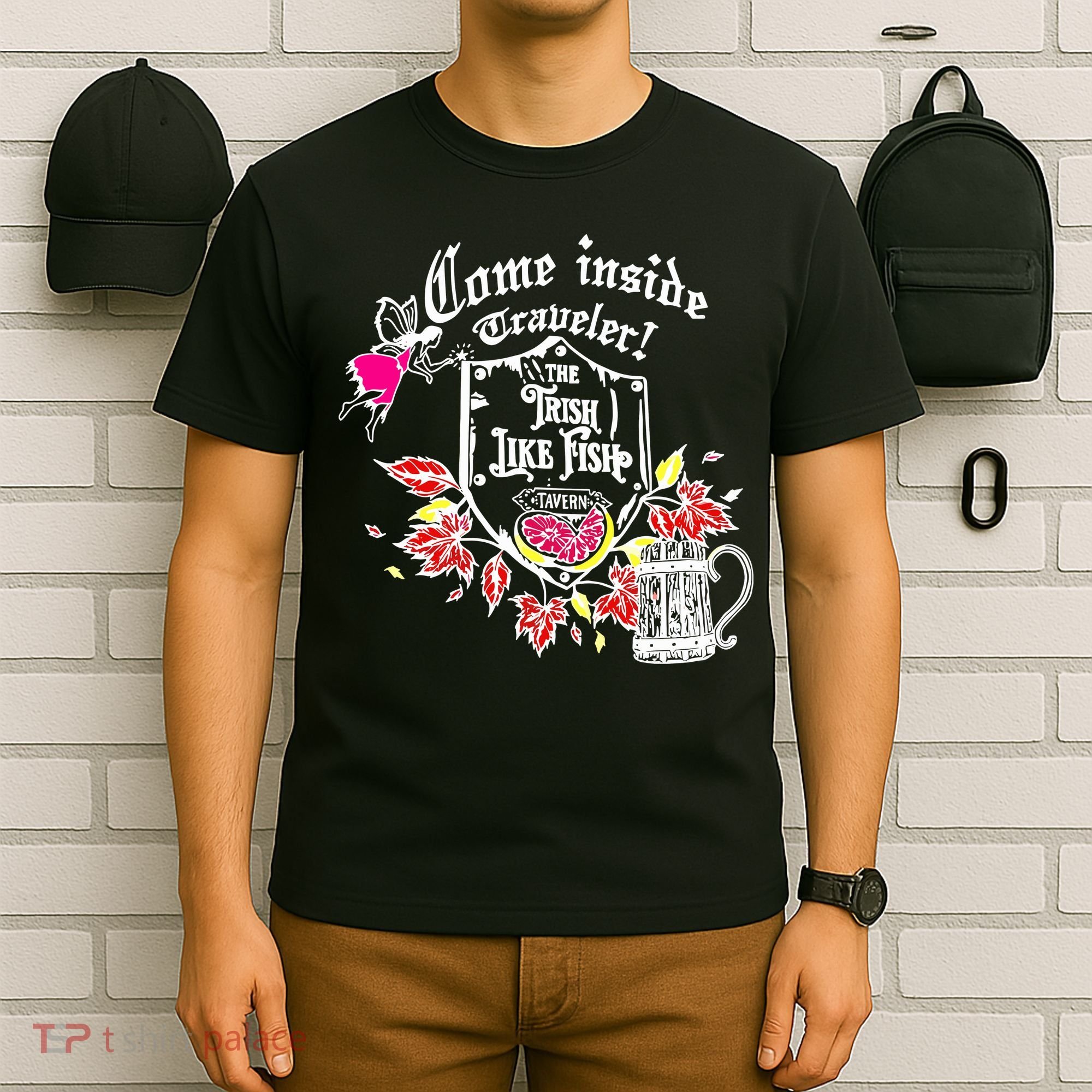 Trisha Paytas Come Inside Traveler The Trish Like Fish Tavern T-Shirt