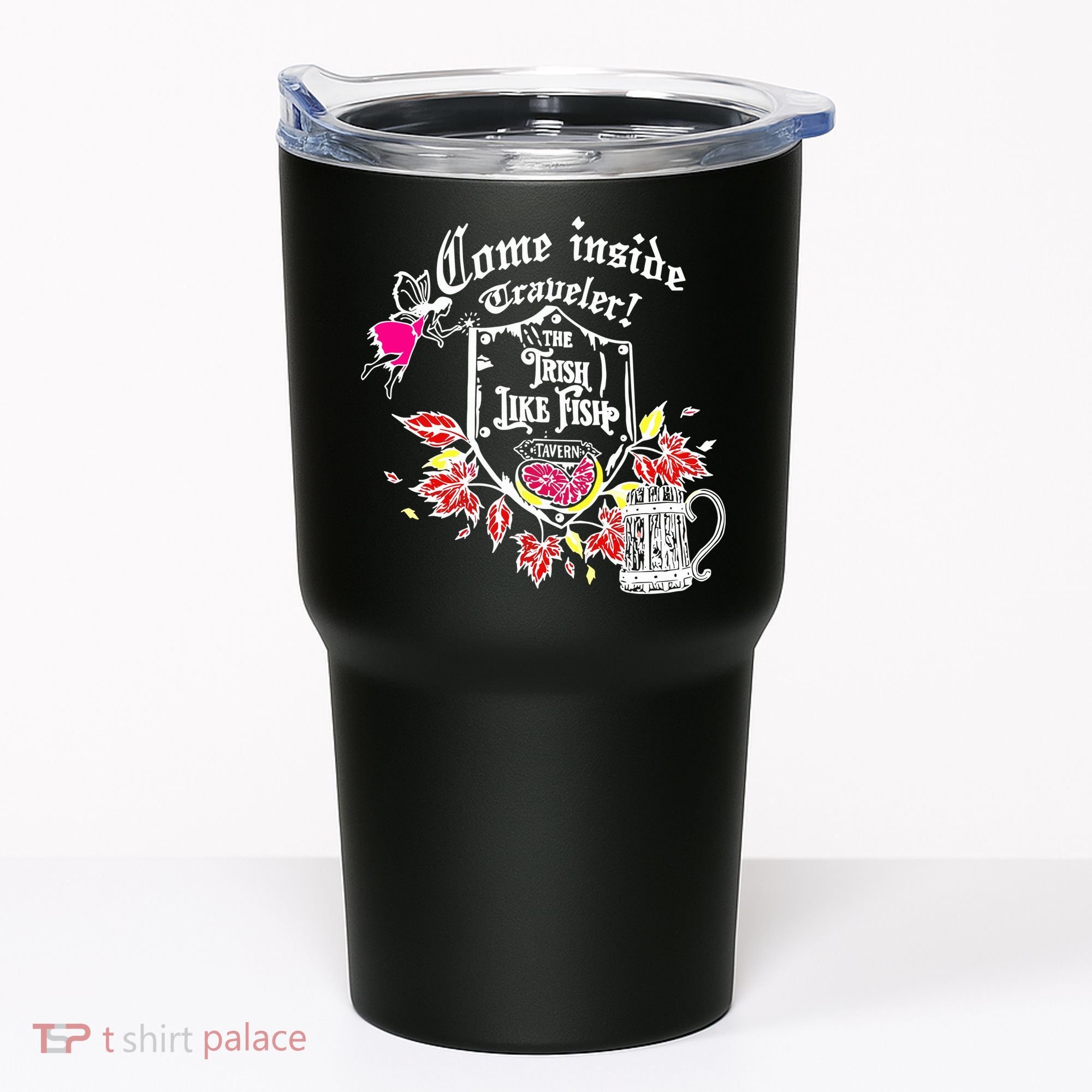 Trisha Paytas Come Inside Traveler The Trish Like Fish Tavern Tumbler