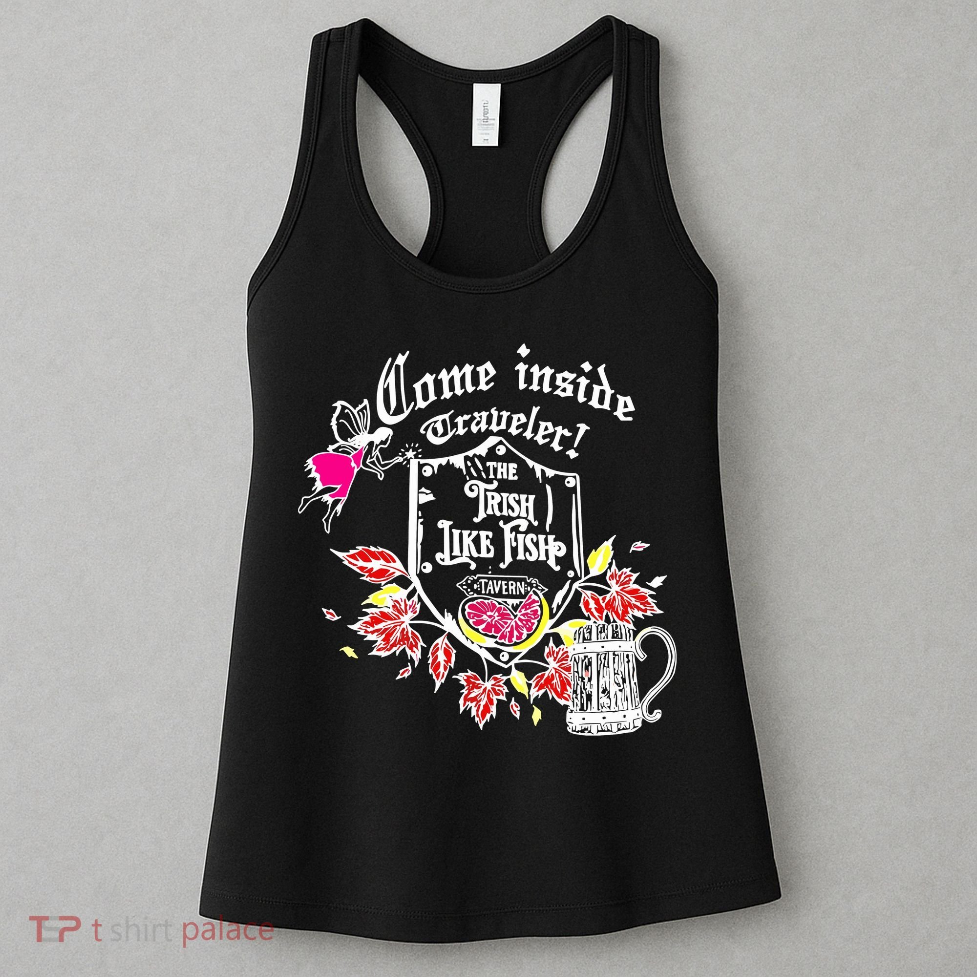Trisha Paytas Come Inside Traveler The Trish Like Fish Tavern Women's Tank Top