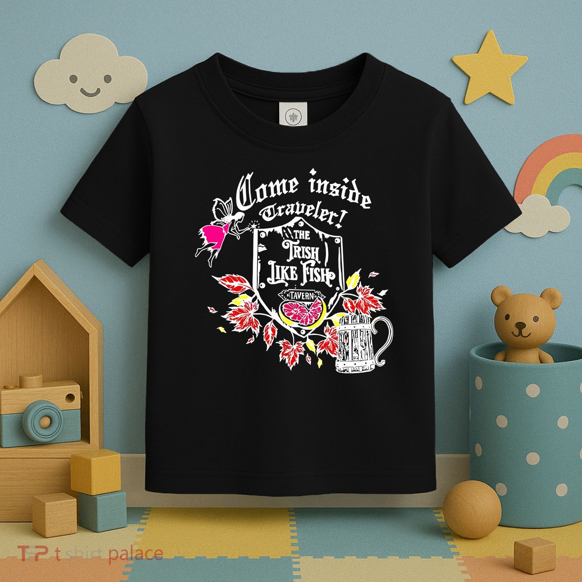 Trisha Paytas Come Inside Traveler The Trish Like Fish Tavern Toddler T-Shirt