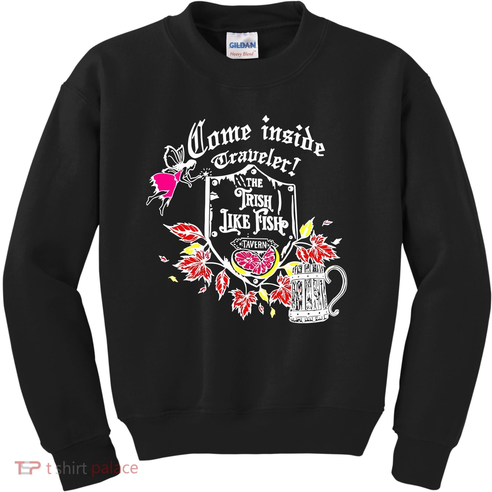 Trisha Paytas Come Inside Traveler The Trish Like Fish Tavern Kids Sweatshirt