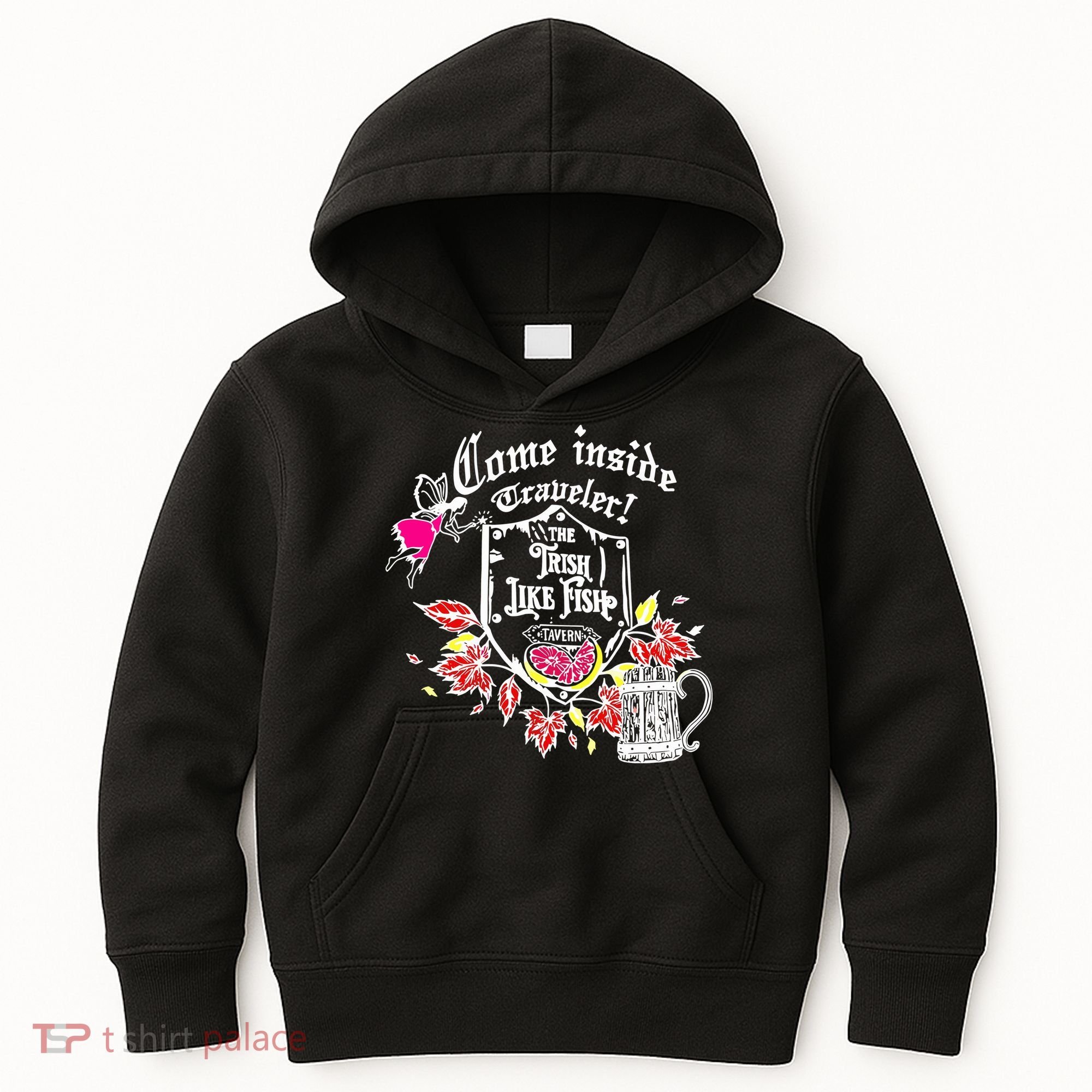 Trisha Paytas Come Inside Traveler The Trish Like Fish Tavern Kids Hoodie