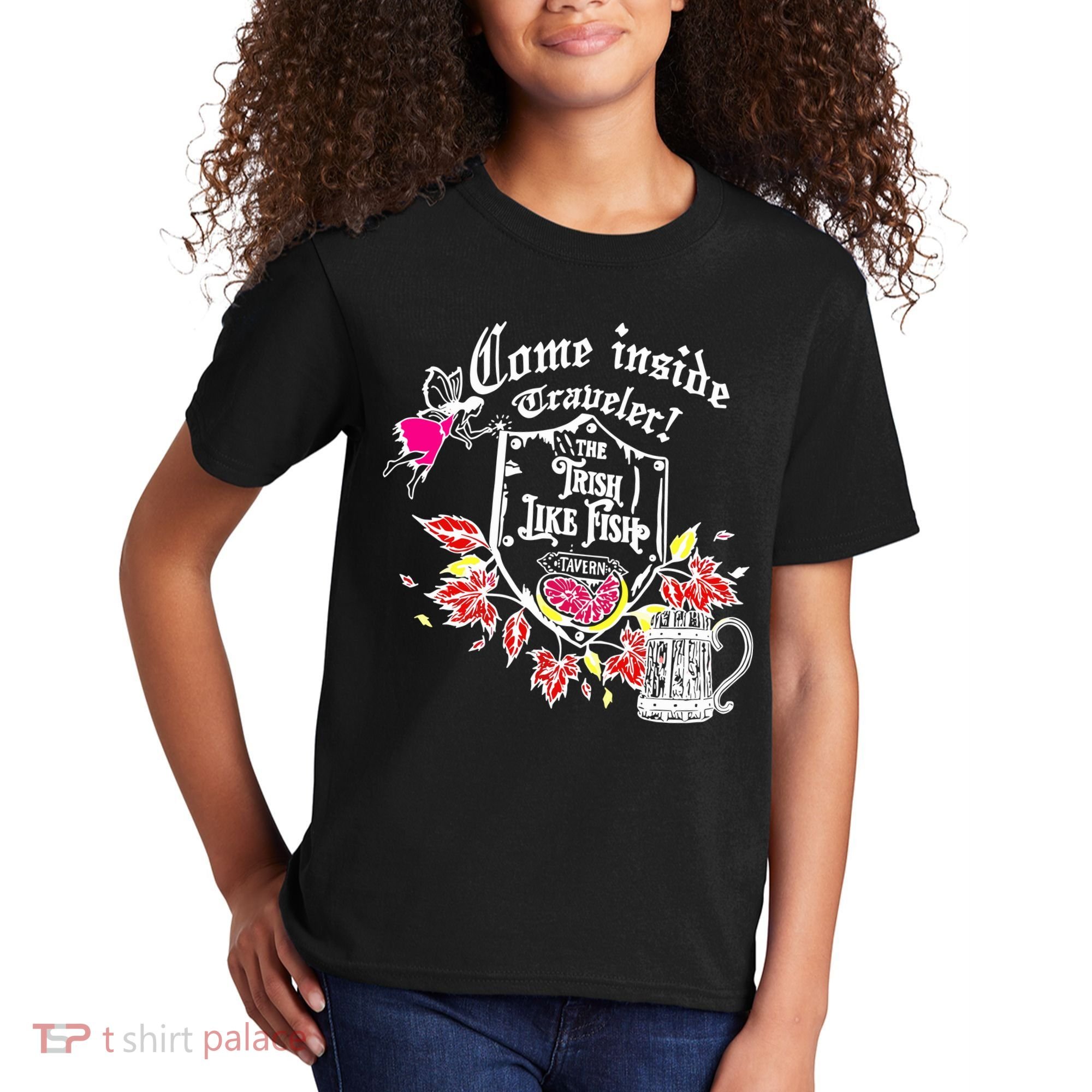 Trisha Paytas Come Inside Traveler The Trish Like Fish Tavern Kids T-Shirt